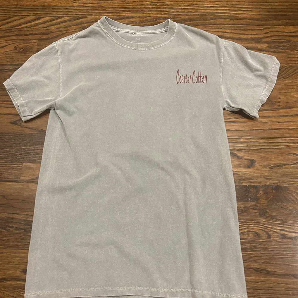 Coastal Cotton Gray T-Shirt